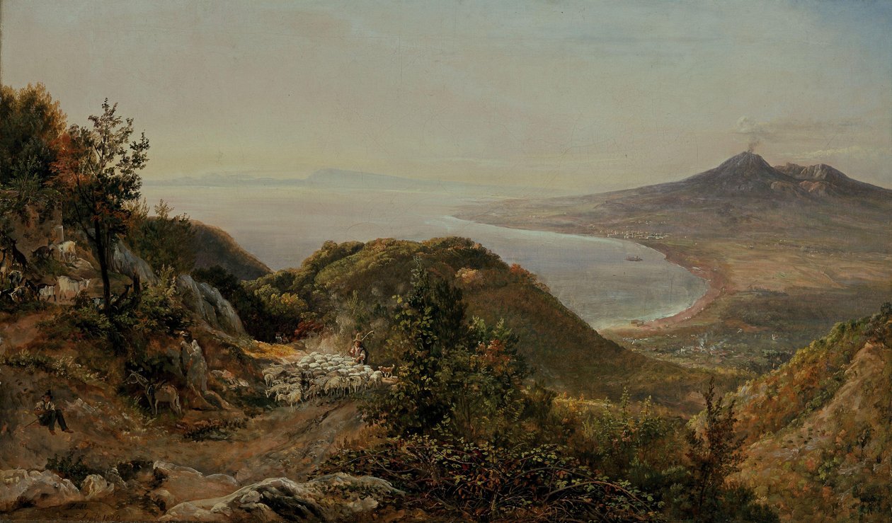 Vista da Pimonte da Johan Christian Dahl