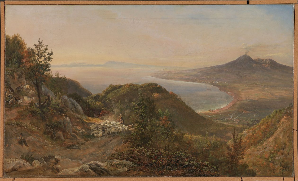 Vista da Pimonte da Johan Christian Dahl