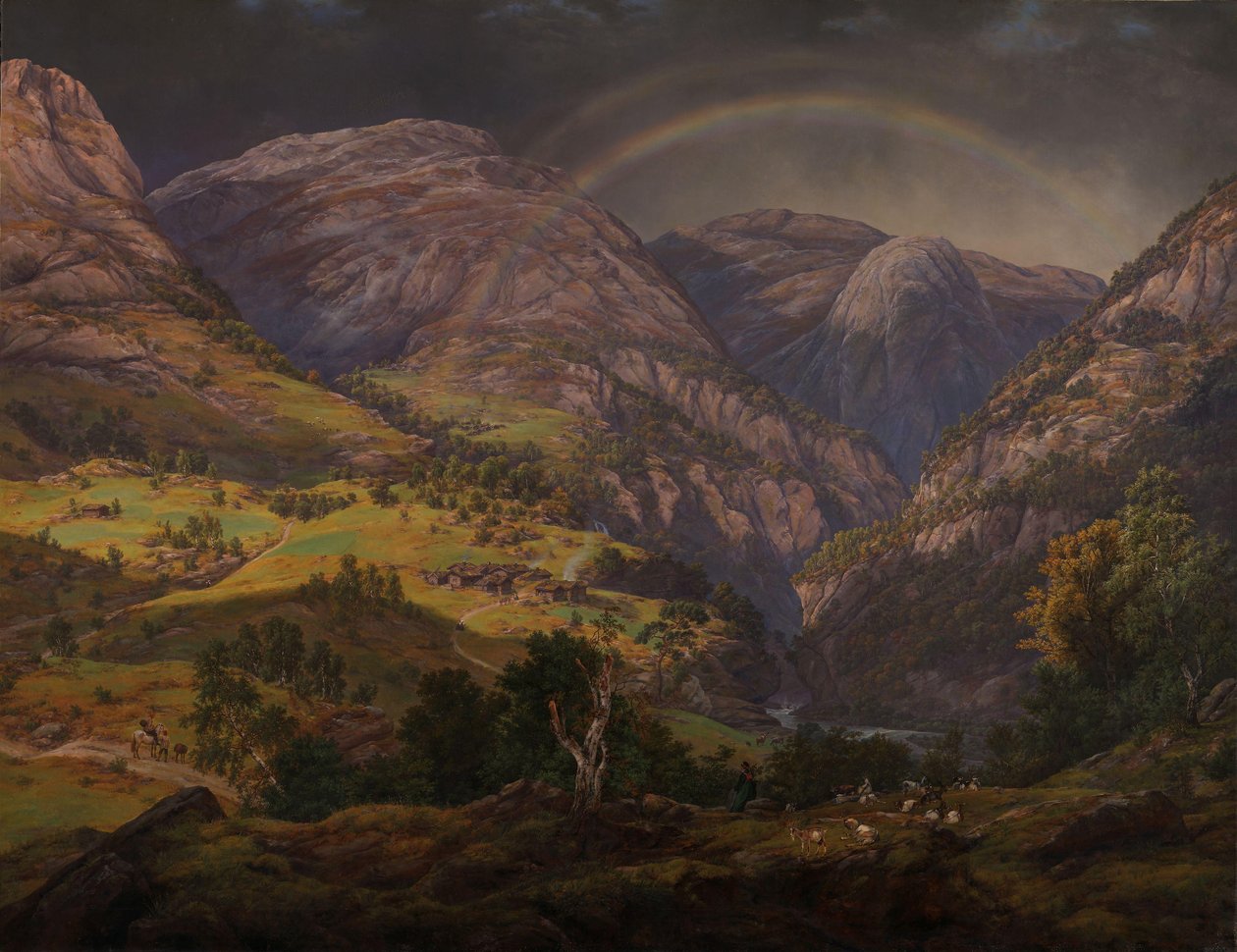 Vista da Stalheim da Johan Christian Dahl