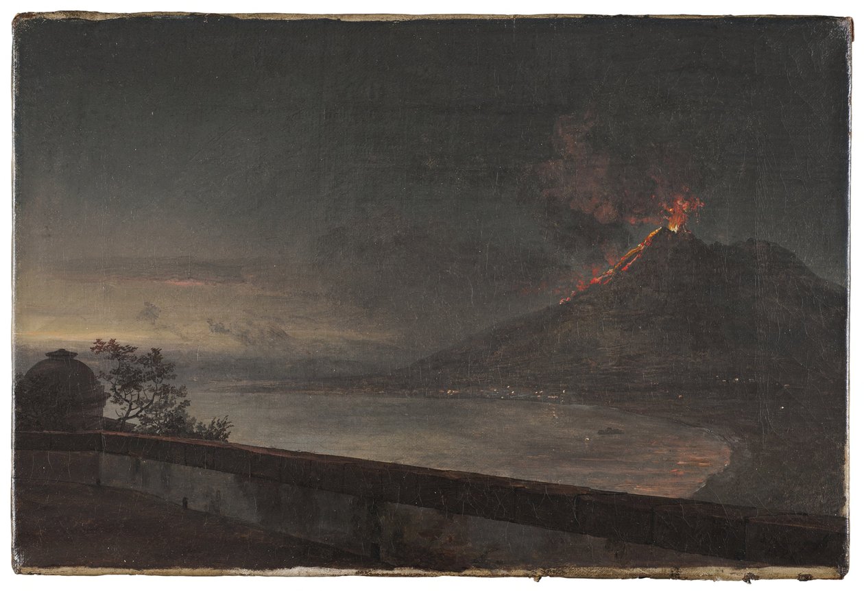 Vista sul Vesuvio da Villa Quisisana da Johan Christian Dahl