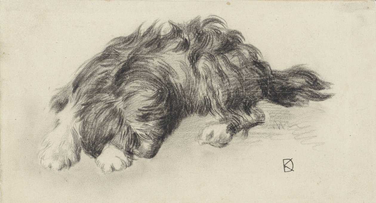 Cane che dorme da Johan Daniël Koelman