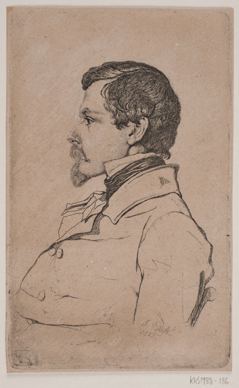 Ritratto di Jacob Kornerup da Johan Frederik Busch