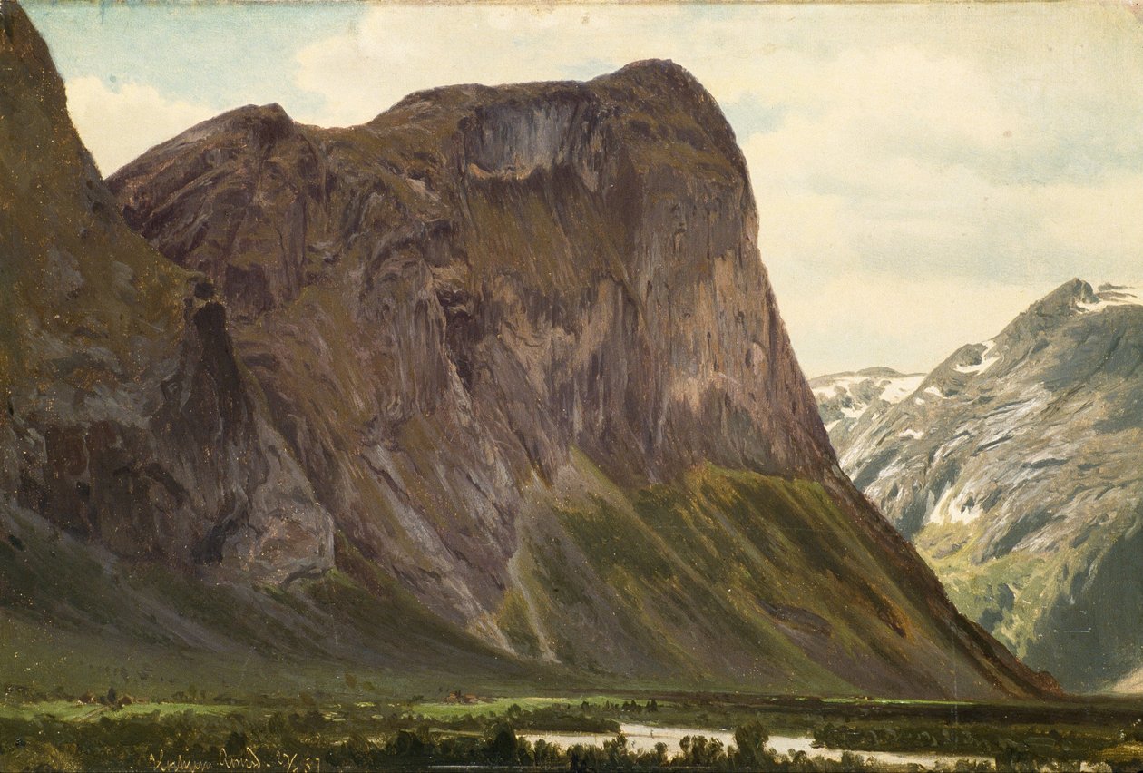 Da Horgheim in Romsdal da Johan Fredrik Eckersberg