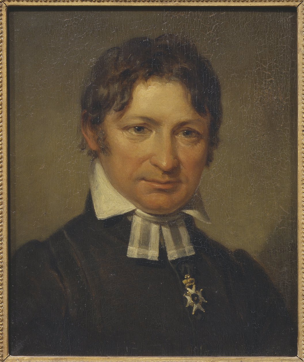 Ritratto di Frans Mikael Franzen da Johan Gustaf Sandberg