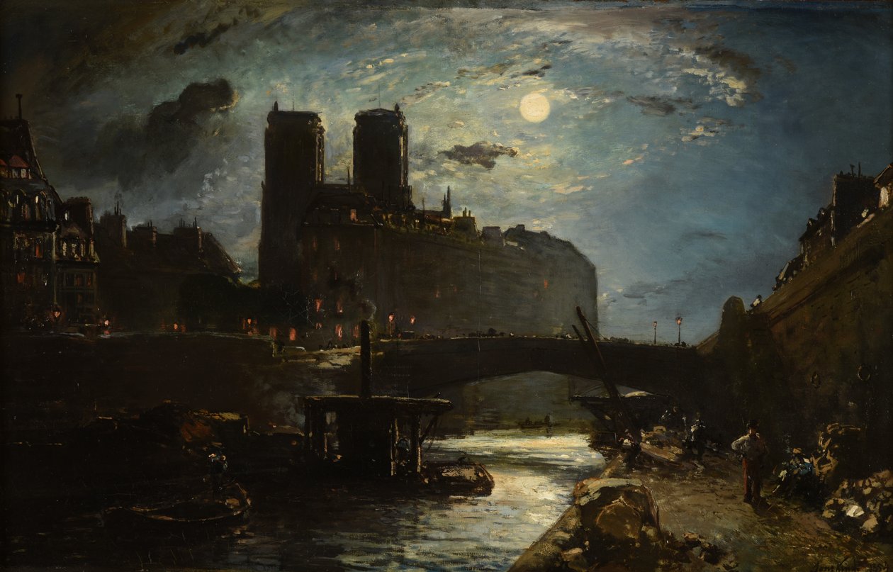 Notre-Dame de Paris da Johan Jongkind