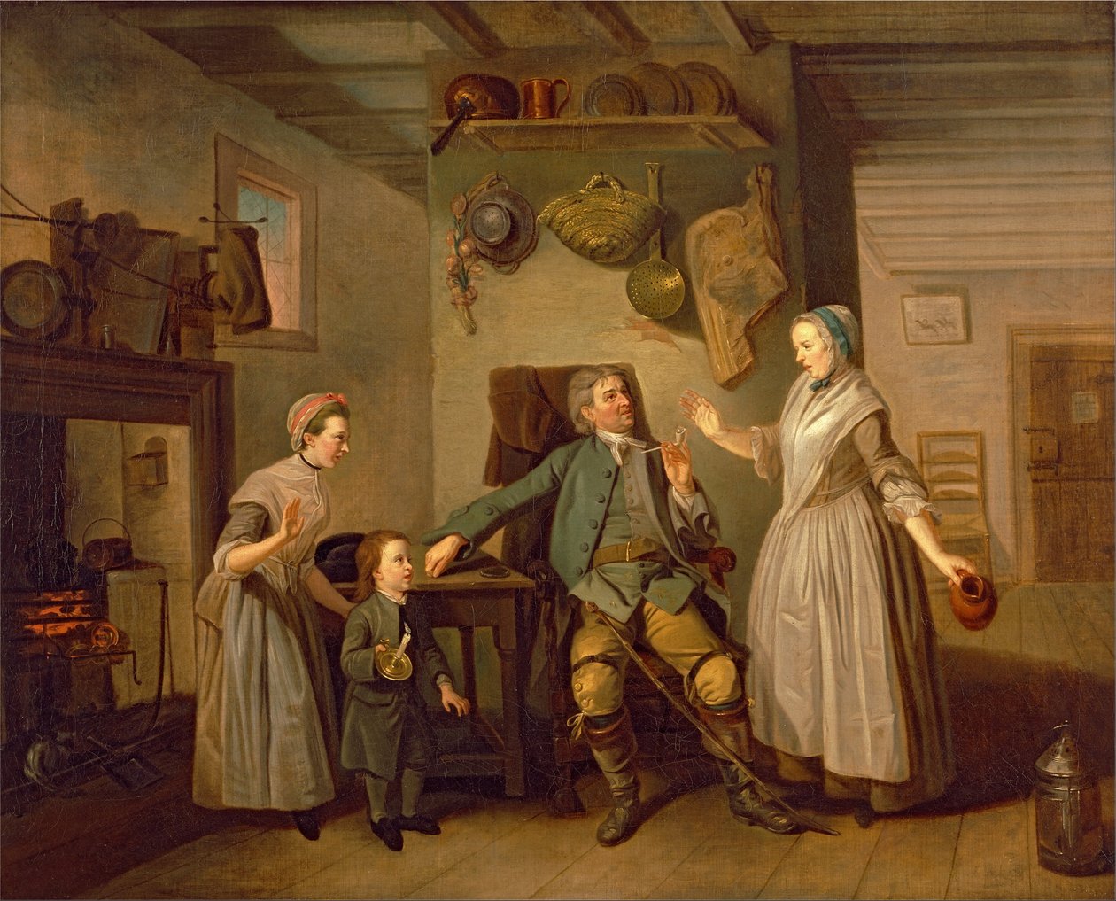 David Garrick e Mary Bradshaw in 