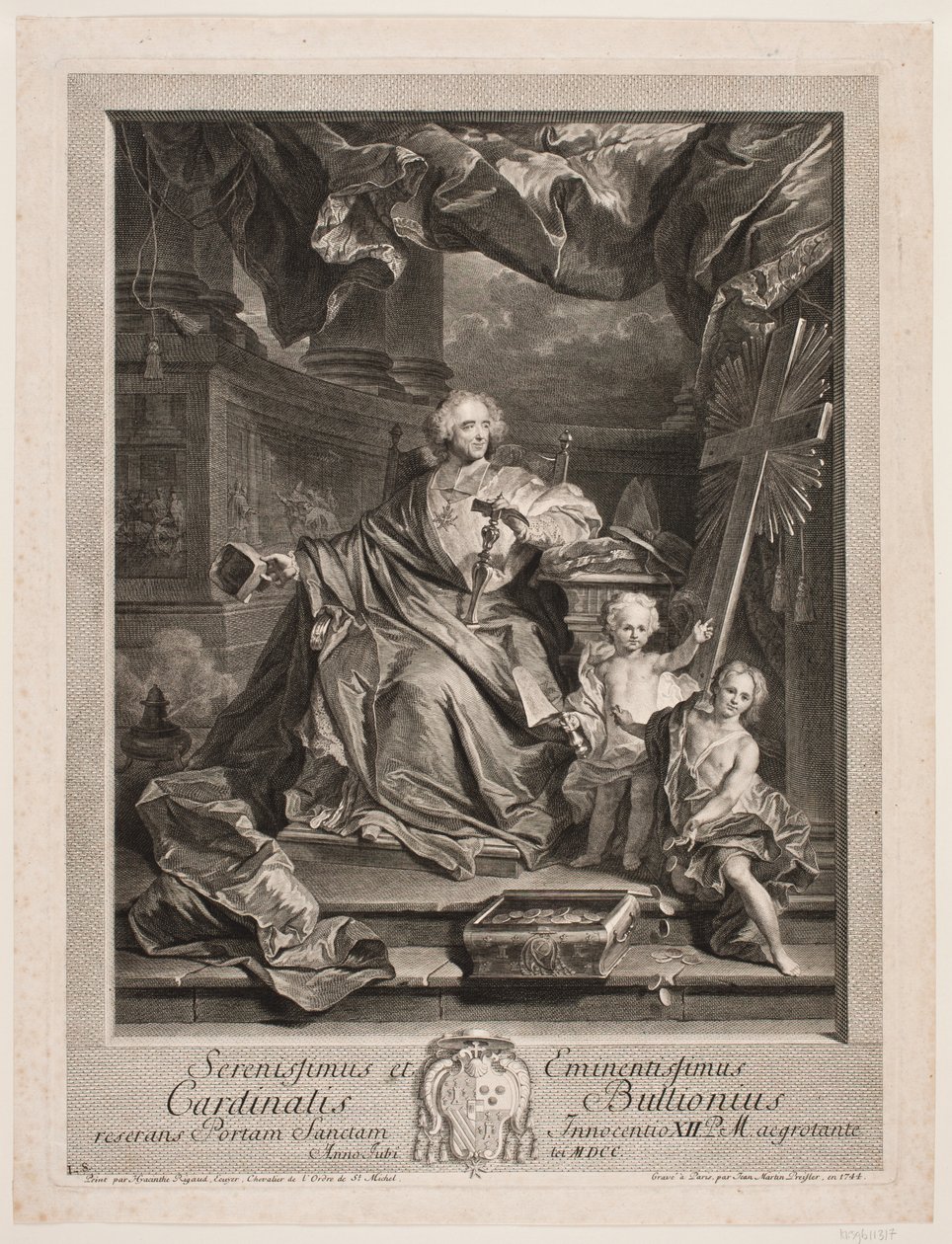 Cardinale de Bouillion da Johan Martin Preisler