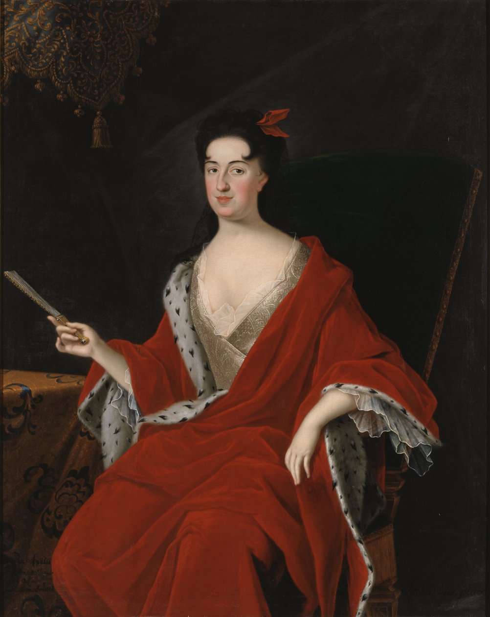 Caterina Opalińska, regina di Polonia - Ritratto di Caterina Opalińska (1680-1747), regina di Polonia da Johan Starbus