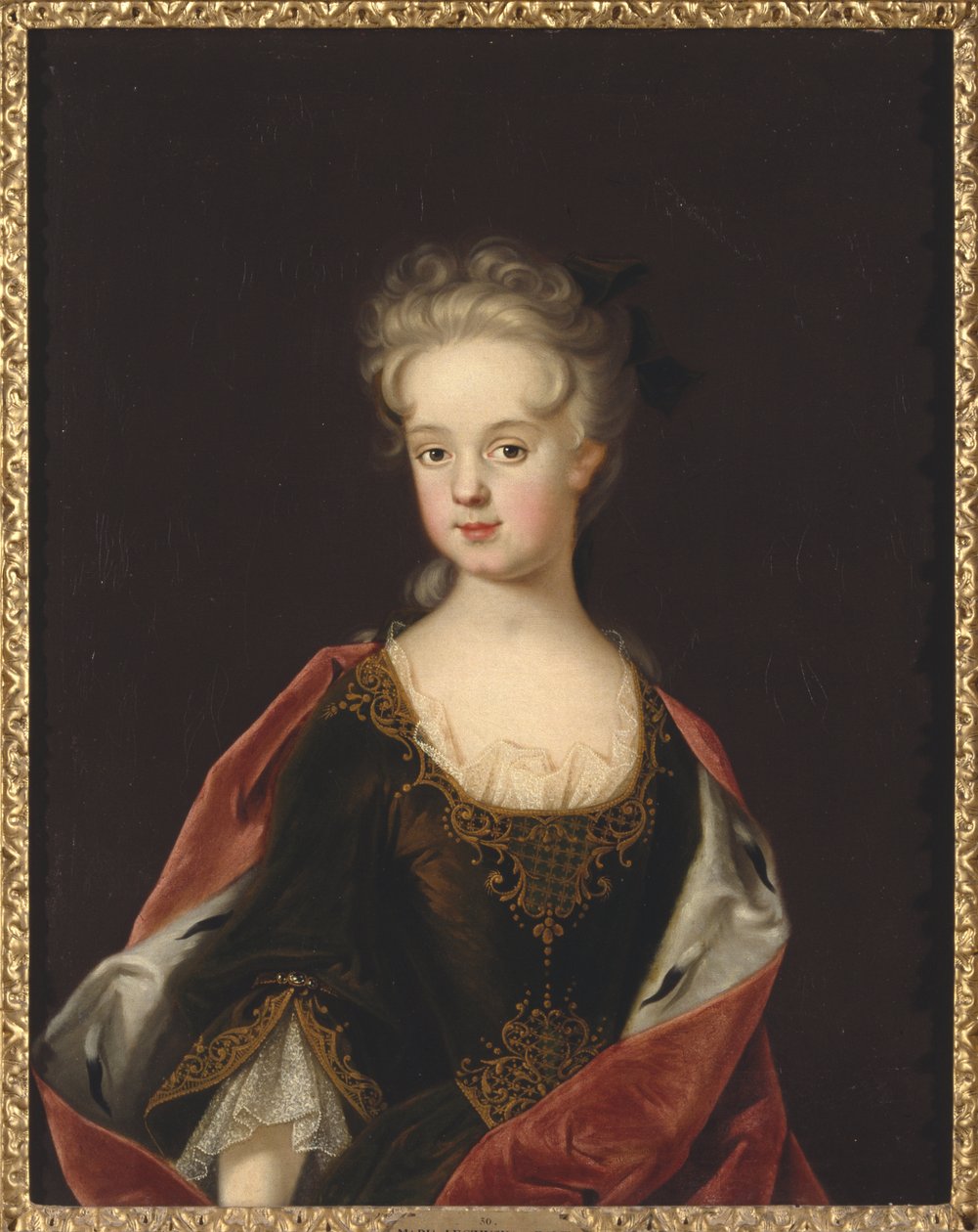 Maria Leszczyńska, regina di Francia - Ritratto di Maria Leszczyńska, regina di Francia (1703-1768) da Johan Starbus