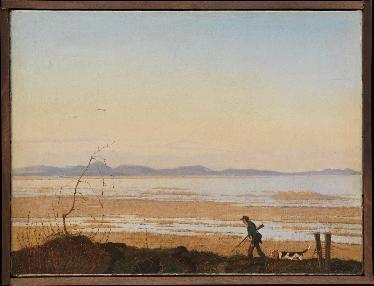 Una sera presso il lago Arresø da Johan Thomas Lundbye