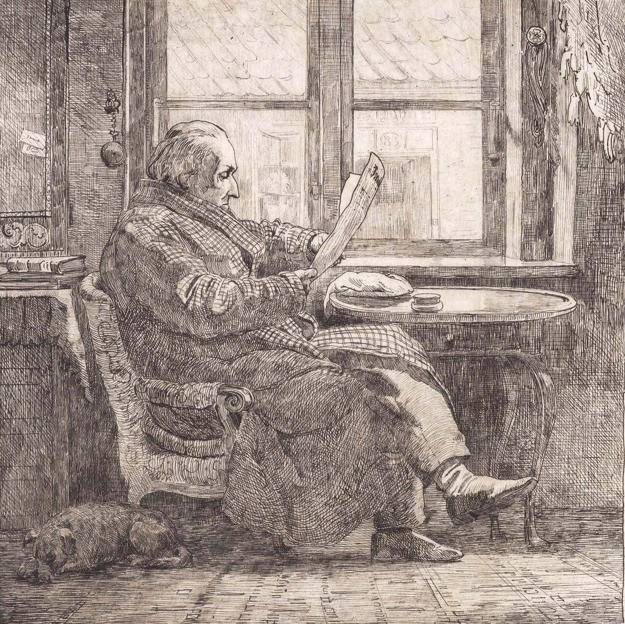 Consigliere di giustizia Emanuel Bonnevie da Johan Thomas Lundbye