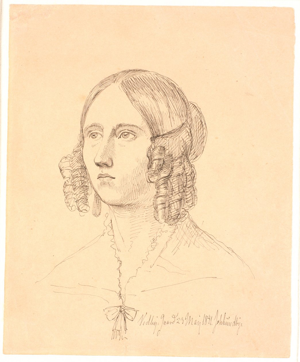 Louise Marie Neergaard da Johan Thomas Lundbye