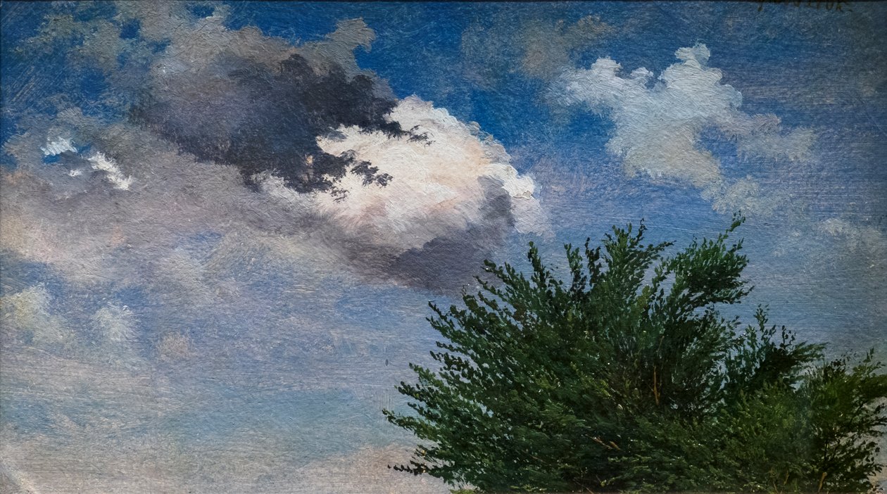 Studio delle nuvole da Johan Thomas Lundbye