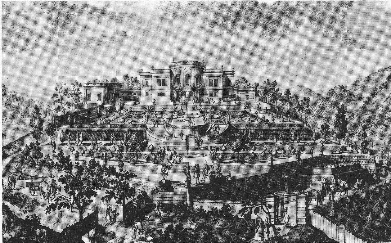 Castello di Neuwaldegg da Johann Adam Delsenbach