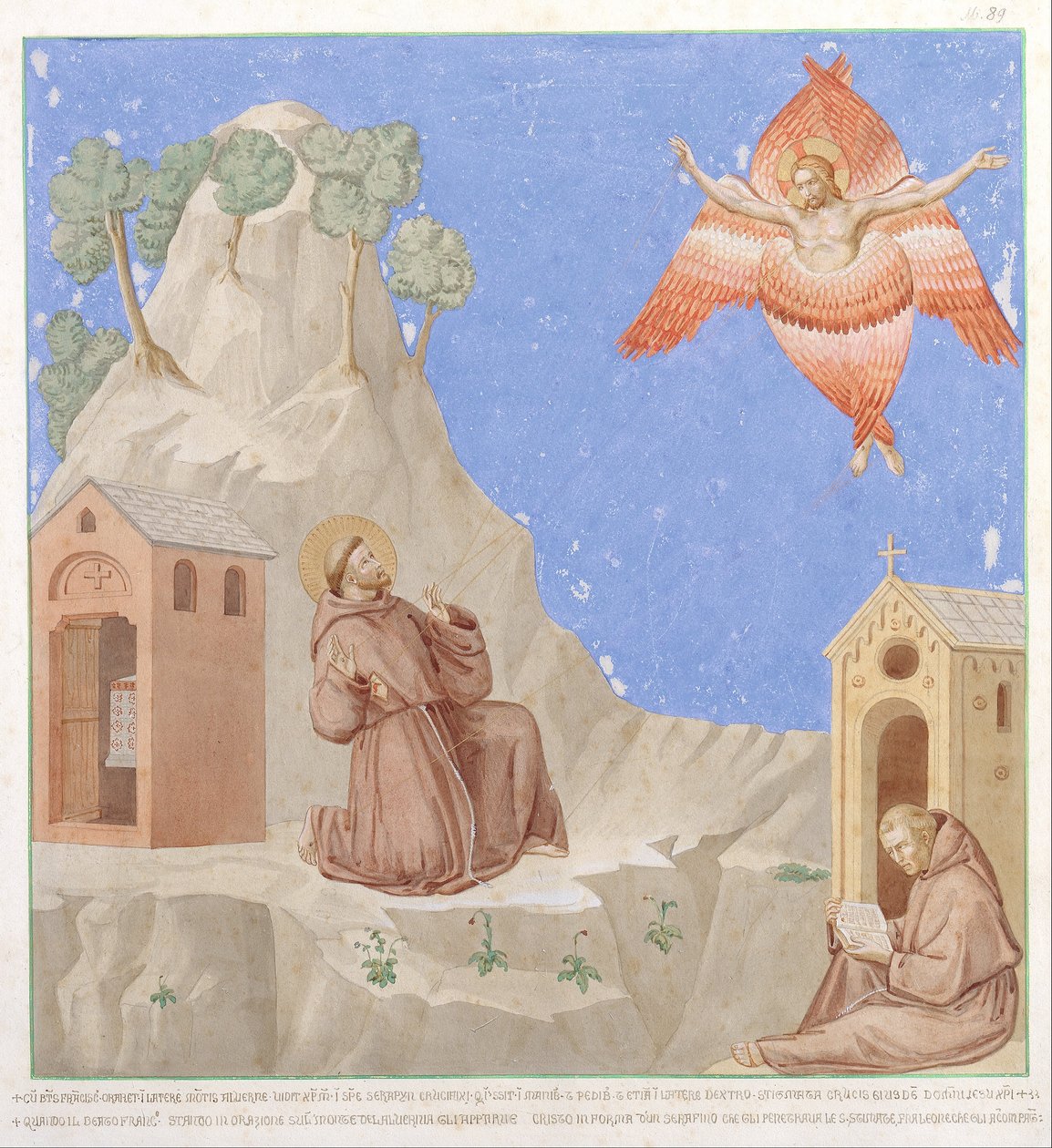La stigmatizzazione di San Francesco da Johann Anton Ramboux