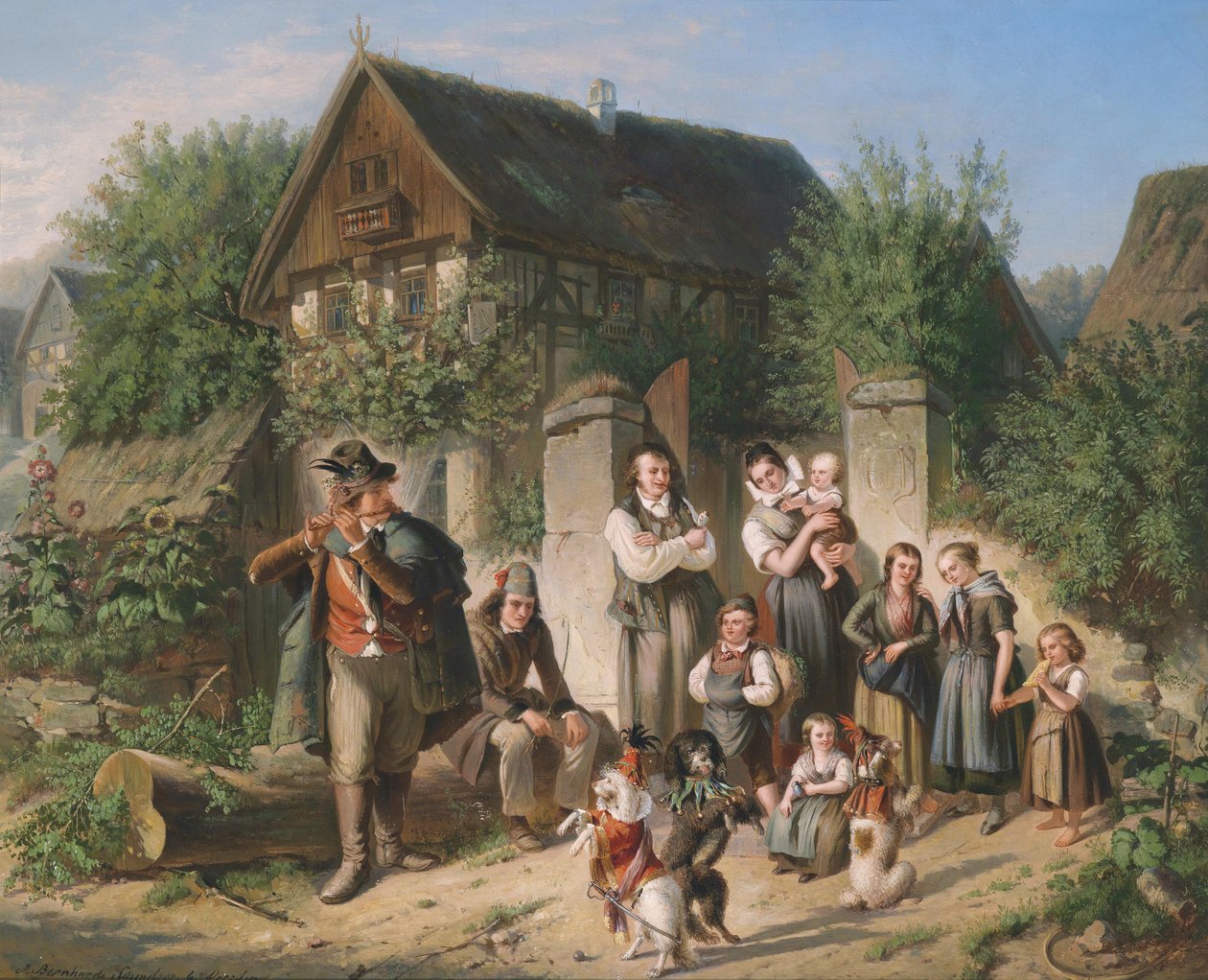 La Dimostrazione di Danza da Johann Bernhard Schmelzer