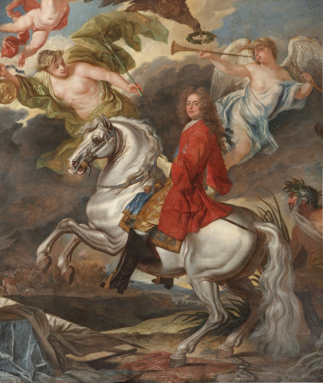 Il trionfo di Giovanni, 1° Duca di Marlborough da Johann Closterman