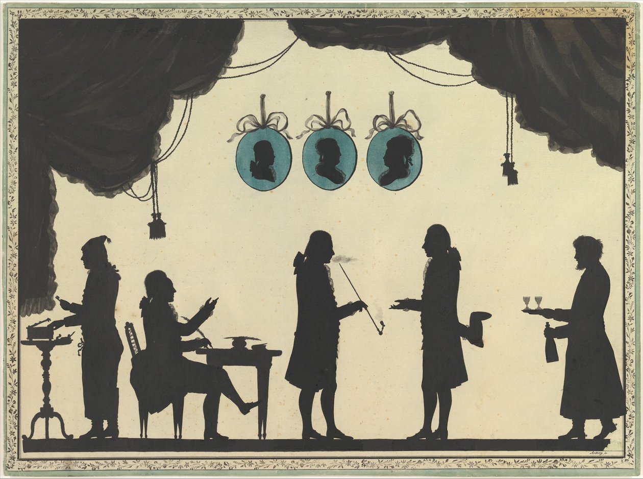 David Roentgen e Compagnia a San Pietroburgo da Johann Friedrich Anthing