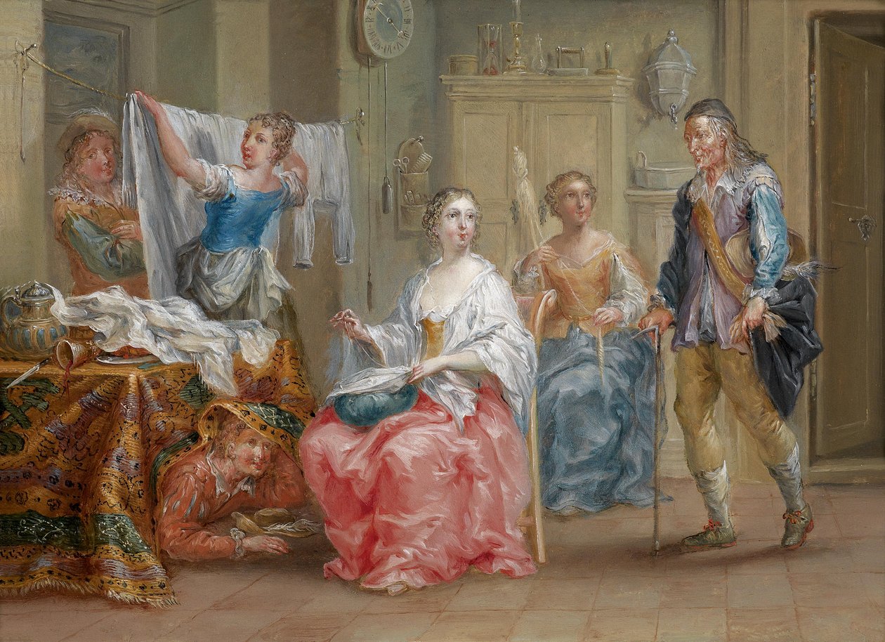 La coppia disturbata da Johann Georg Platzer