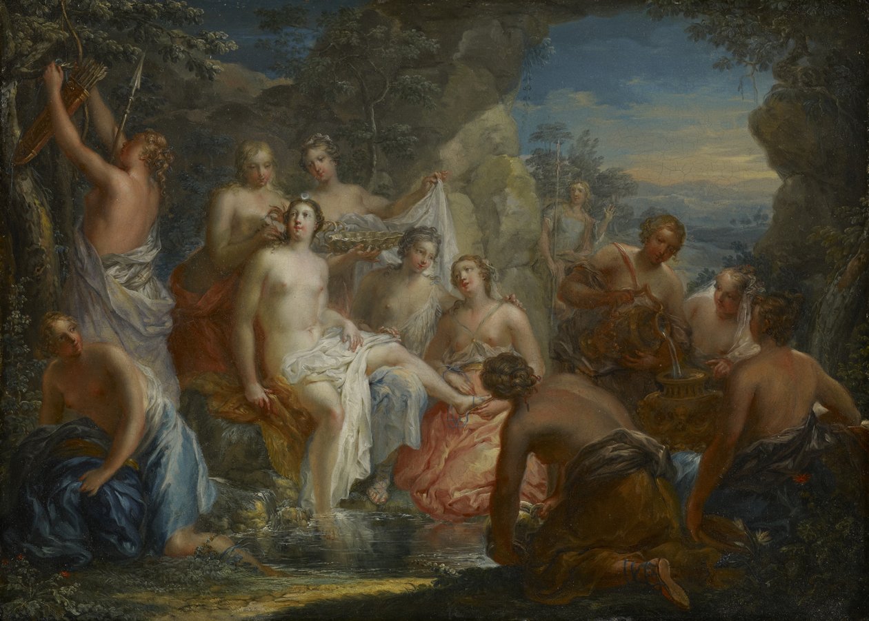 Il bagno di Diana, c.1730 da Johann Georg Platzer