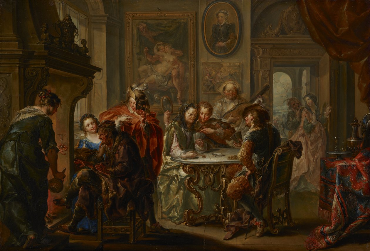 I piaceri delle stagioni: Inverno, c.1730 da Johann Georg Platzer
