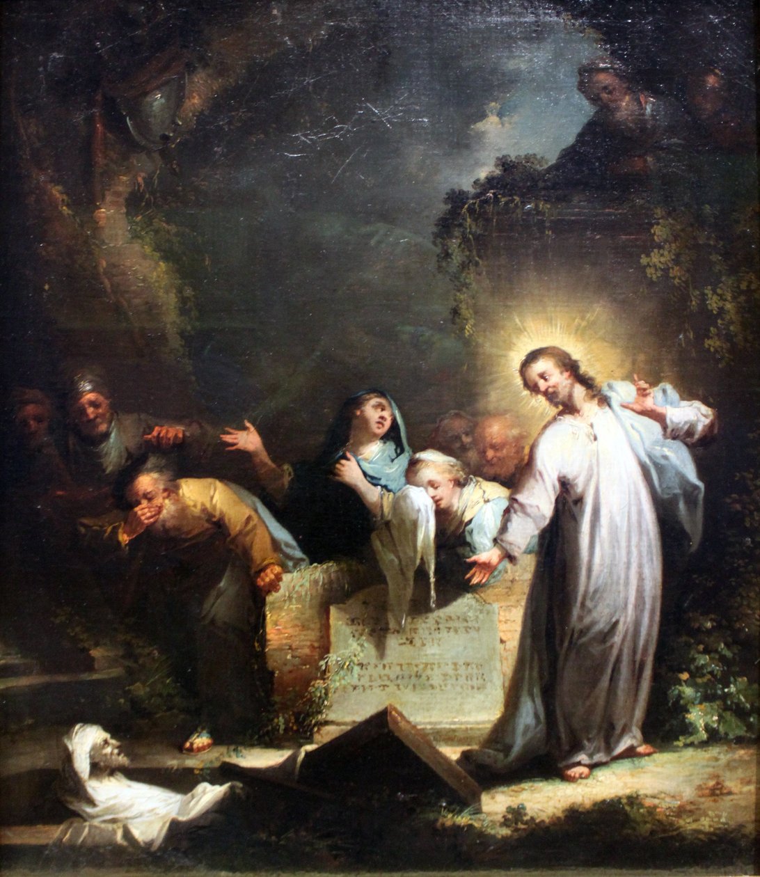 La Resurrezione di Lazzaro da Johann Georg Trautmann