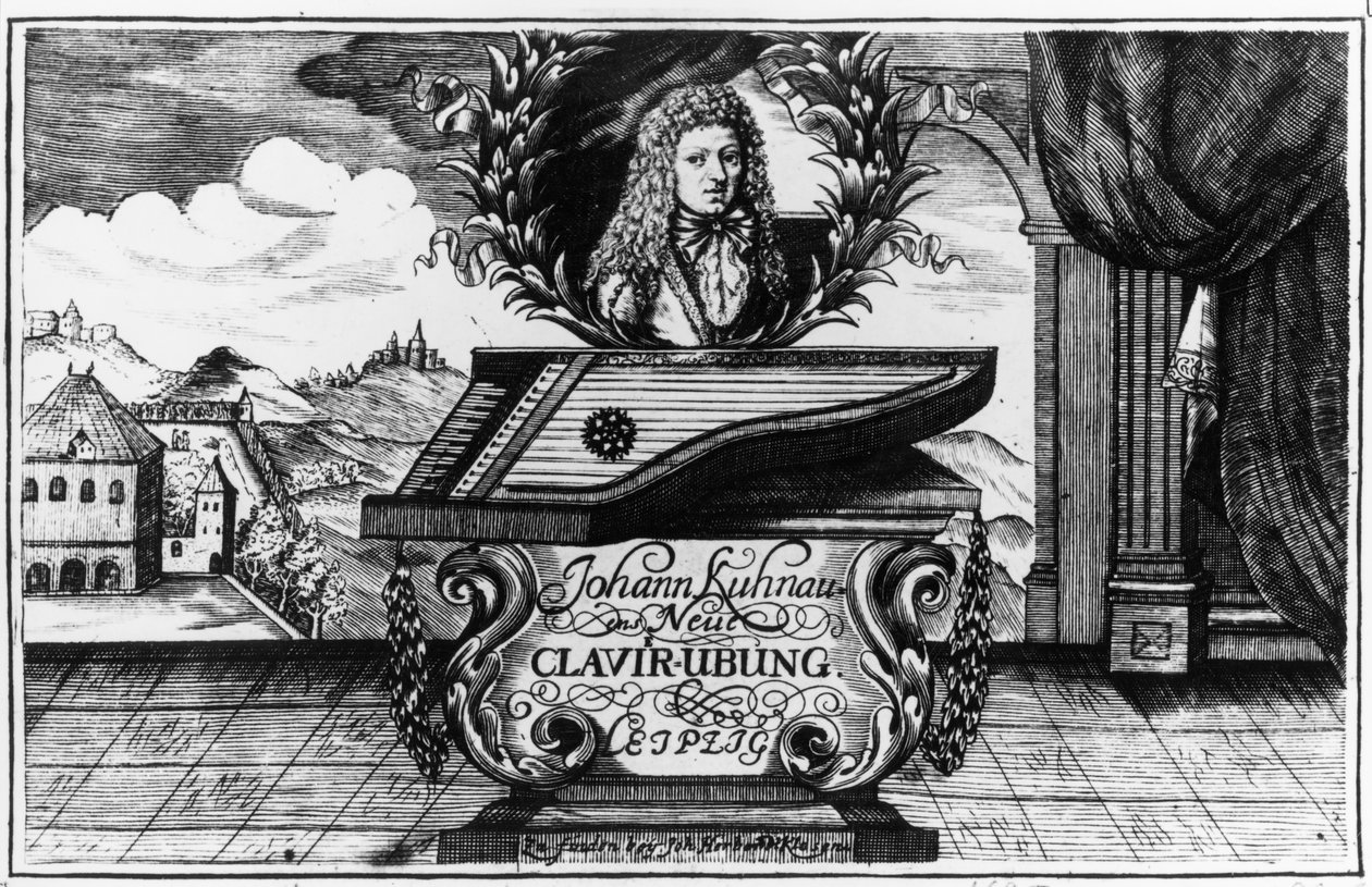 Nuova Pratica di Pianoforte, 1689 da Johann Kuhnau