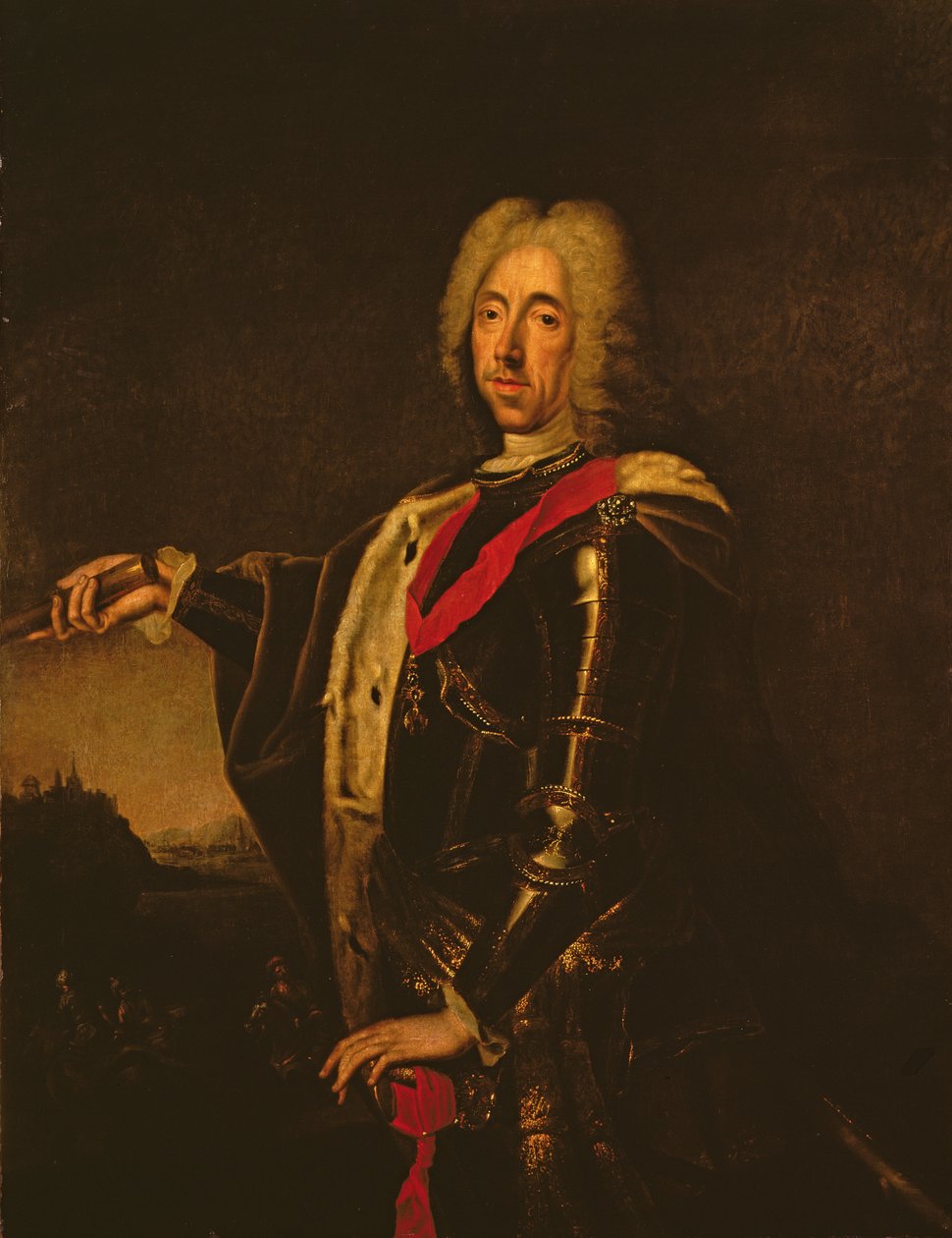 Ritratto del principe Eugenio di Savoia, anni 1730 da Johann Kupetzky