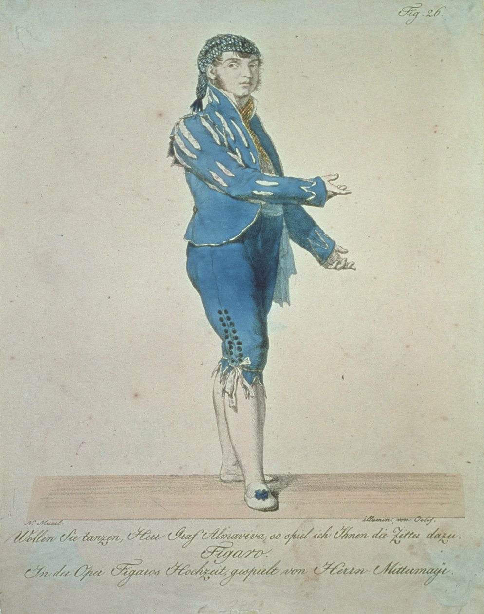 Figaro, valletto del Conte Almaviva, da 