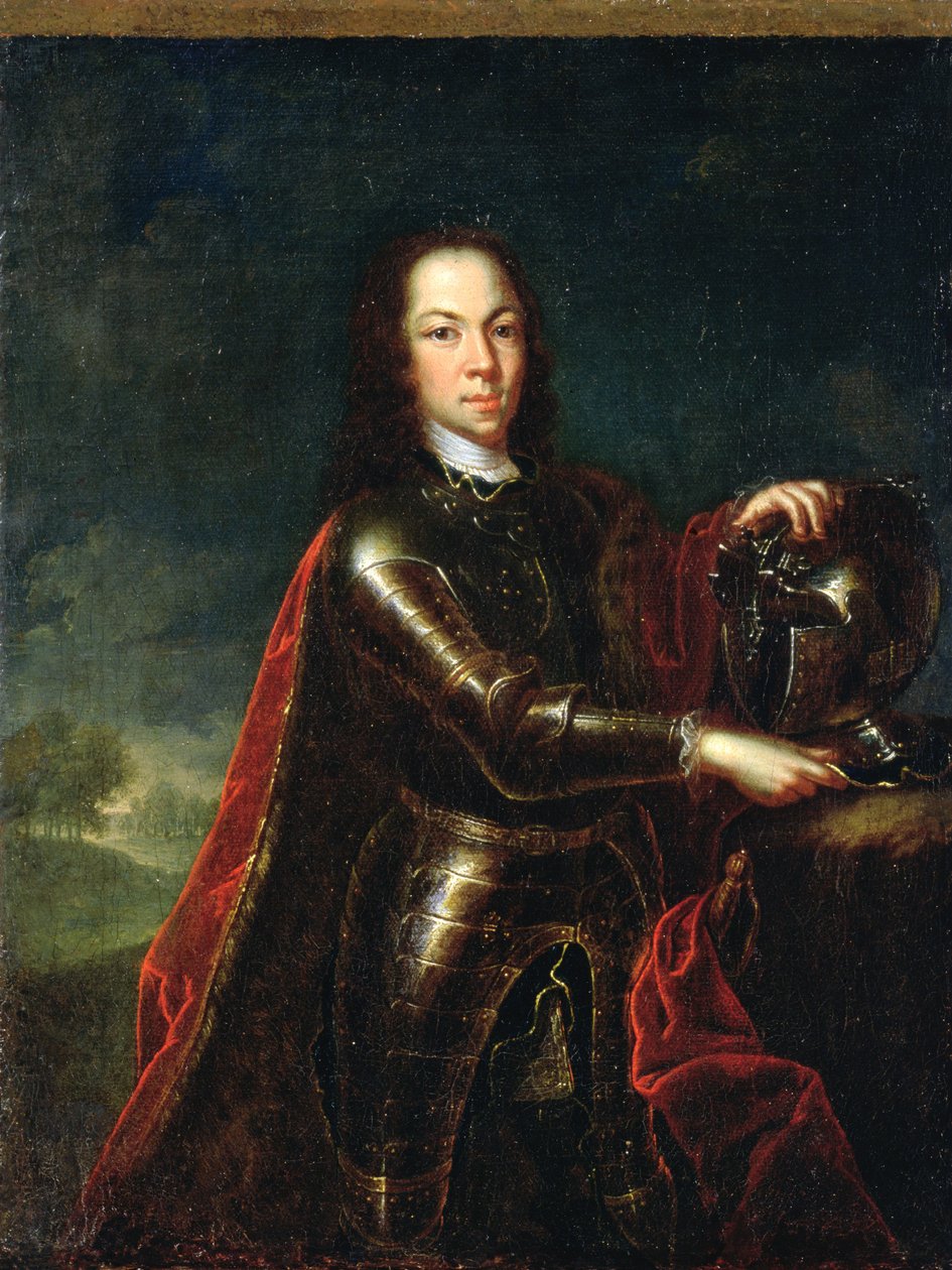 Ritratto dello zarevic Aleksej Petrovič di Russia (1690-1718), 1728 da Johann Paul Luedden
