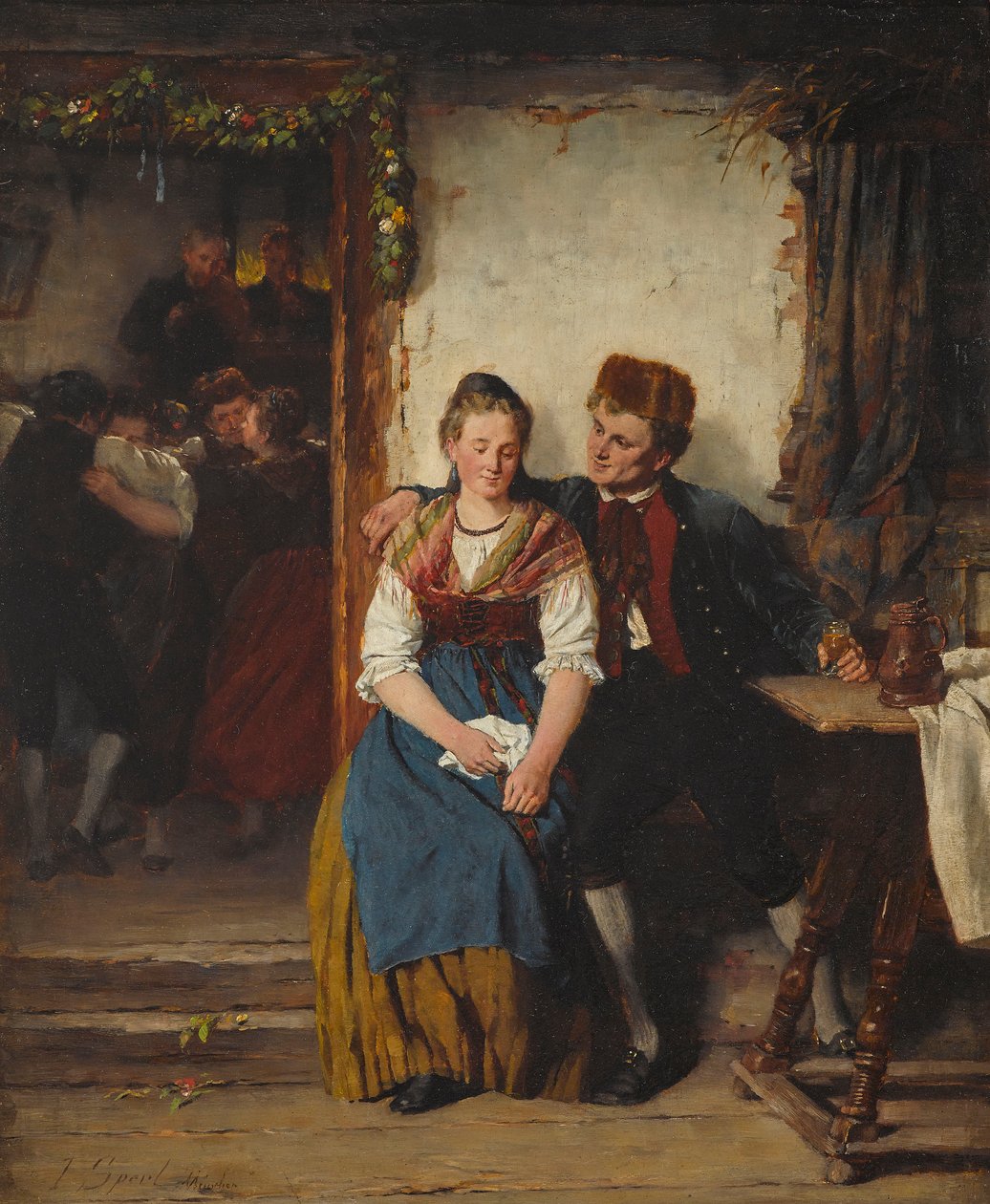 Pausa di danza da Johann Sperl