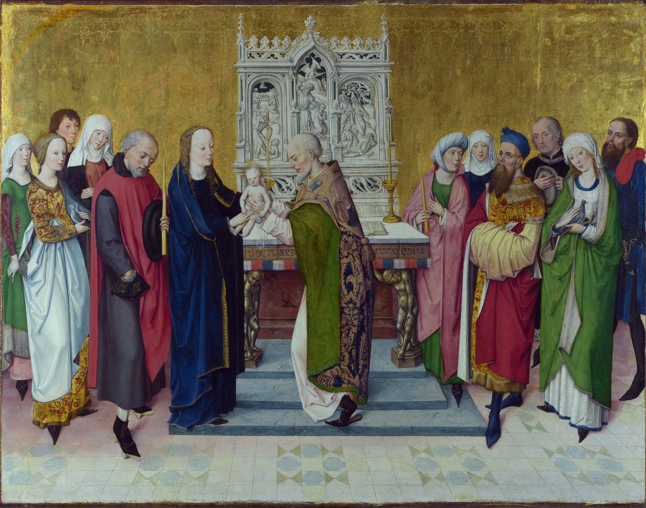 La presentazione al tempio da Johann van Duyren