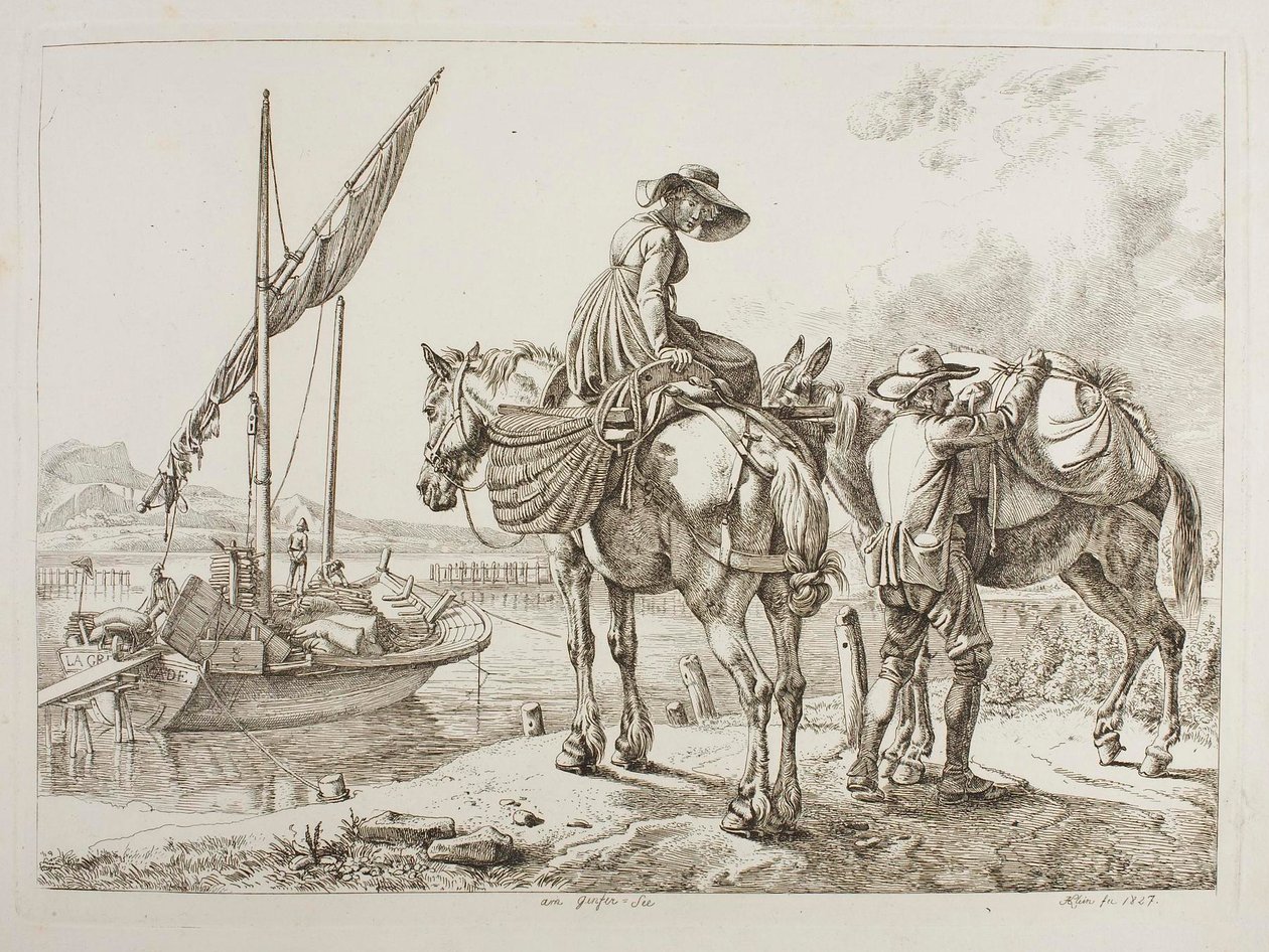 Al lago Ginfer da Johann Adam Klein