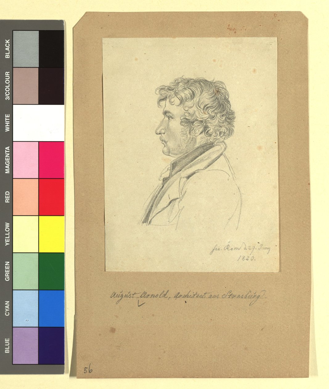 August Arnold (nato nel 1799), architetto da Johann Adam Klein