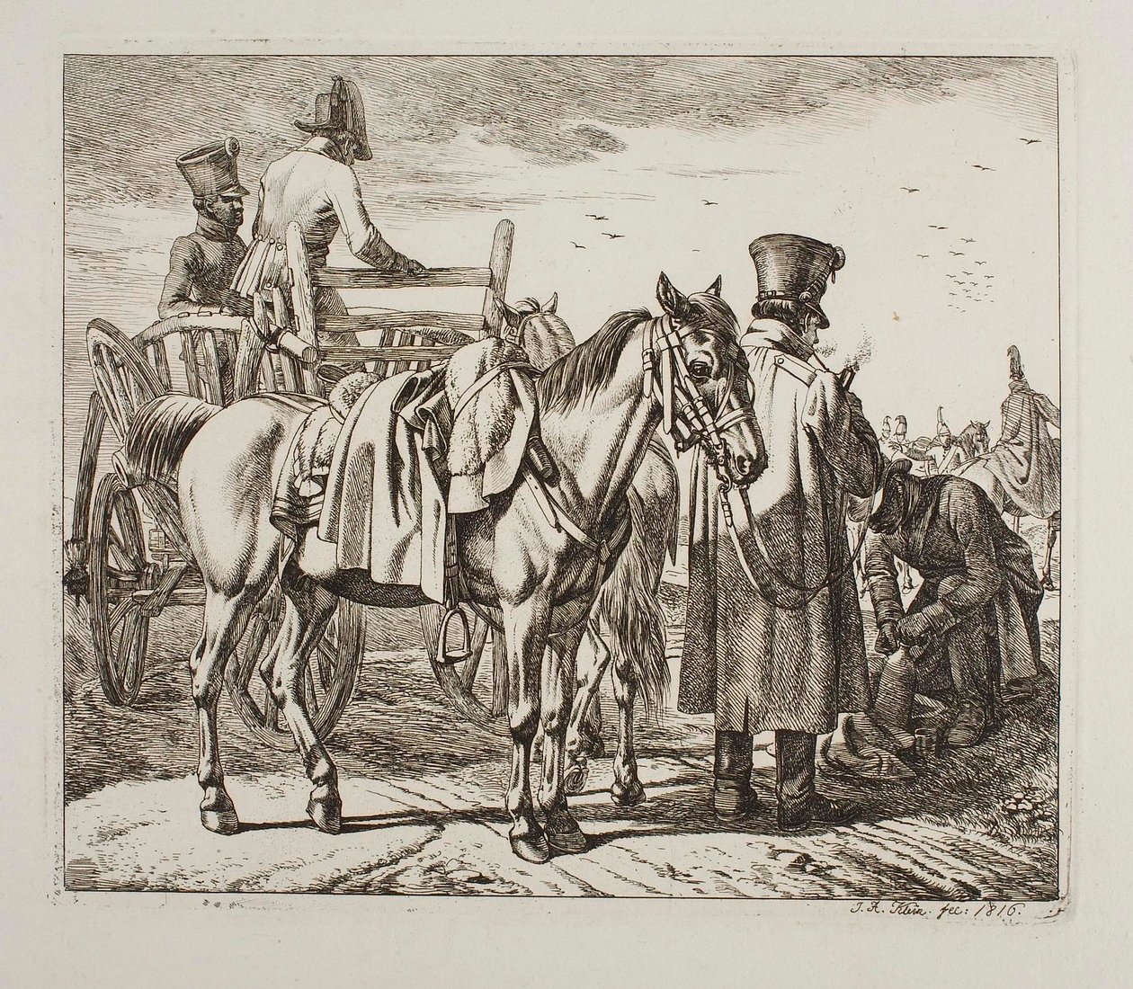 Militari austriaci da Johann Adam Klein