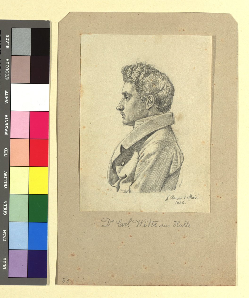 Carl Witte (Dr. jur. et phil., 1800-1883), poeta da Johann Adam Klein