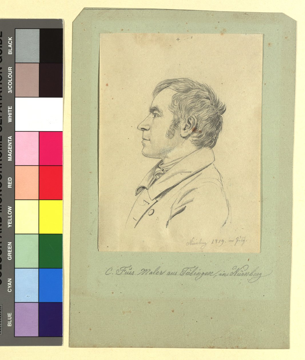 Christian Friedrich Fues (1772-1836), pittore da Johann Adam Klein