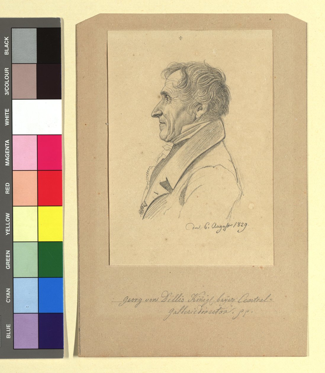 Georg von Dillis (1759-1841), pittore, direttore di galleria da Johann Adam Klein
