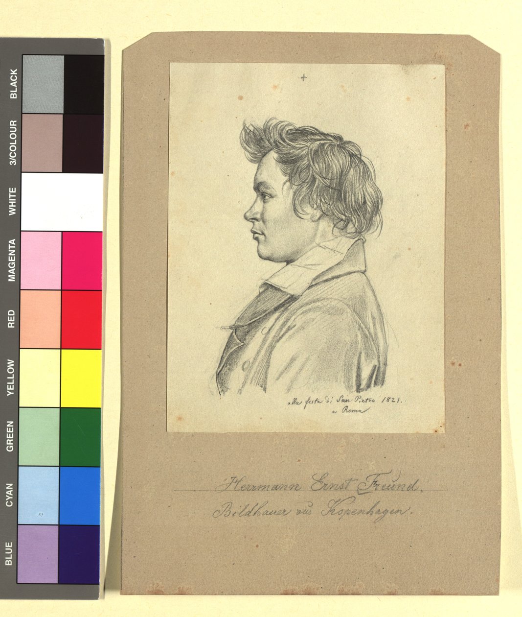 Hermann Ernst Freund (1786-1840), scultore da Johann Adam Klein