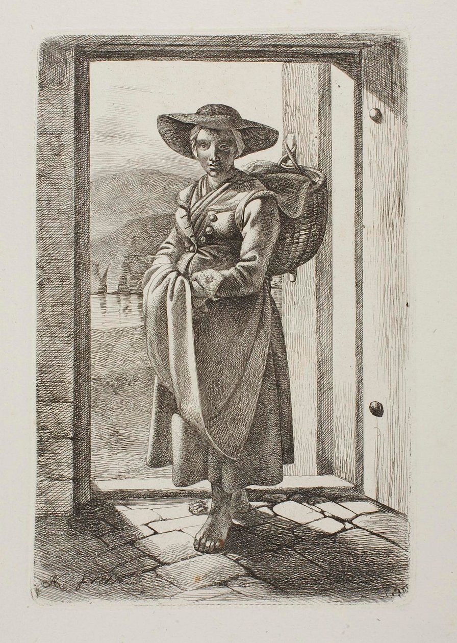 Mendicante ungherese da Johann Adam Klein