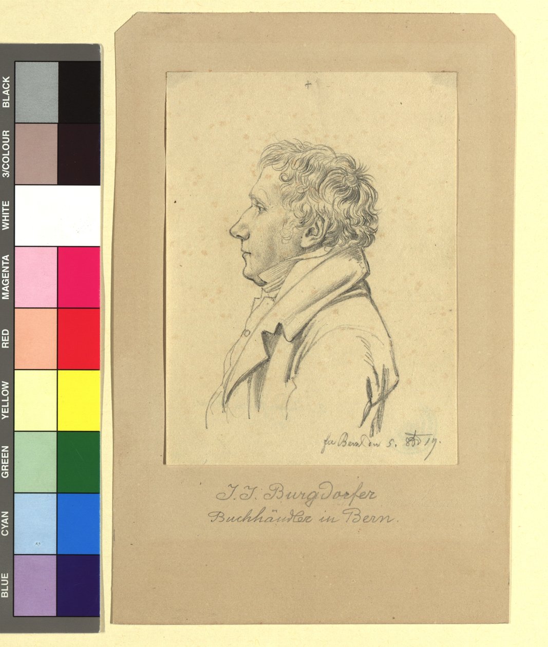 J. J. Burgdorfer, libraio a Berna da Johann Adam Klein