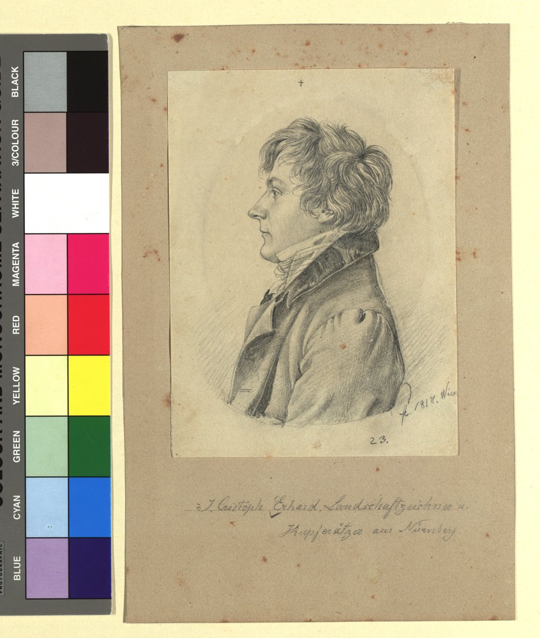 Johann Christoph Erhard (1795-1822), pittore da Johann Adam Klein