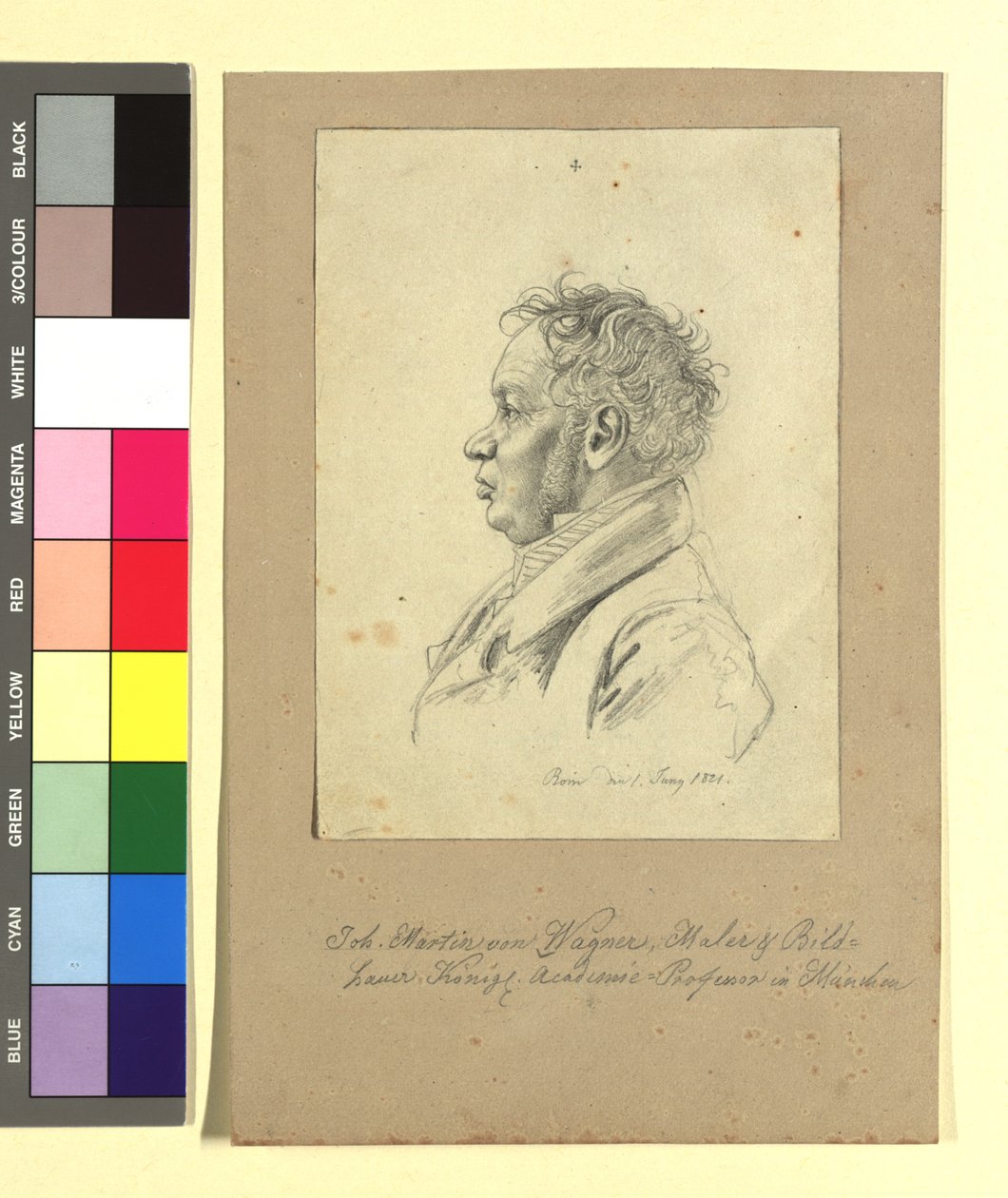 Johann Martin von Wagner (1777-1868), pittore da Johann Adam Klein