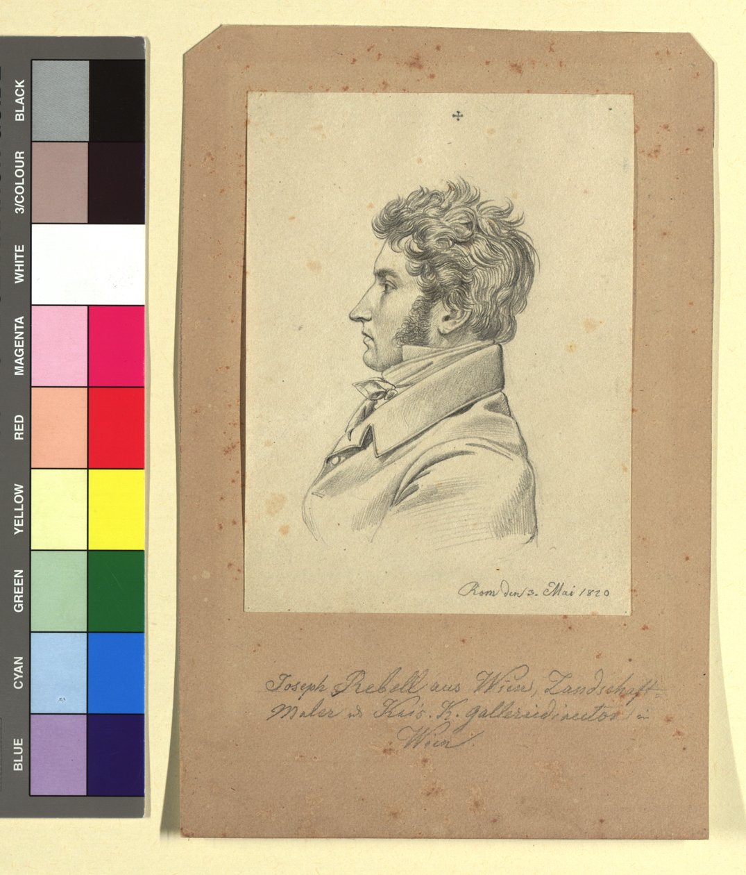 Josef Rebell (1787-1828), pittore da Johann Adam Klein