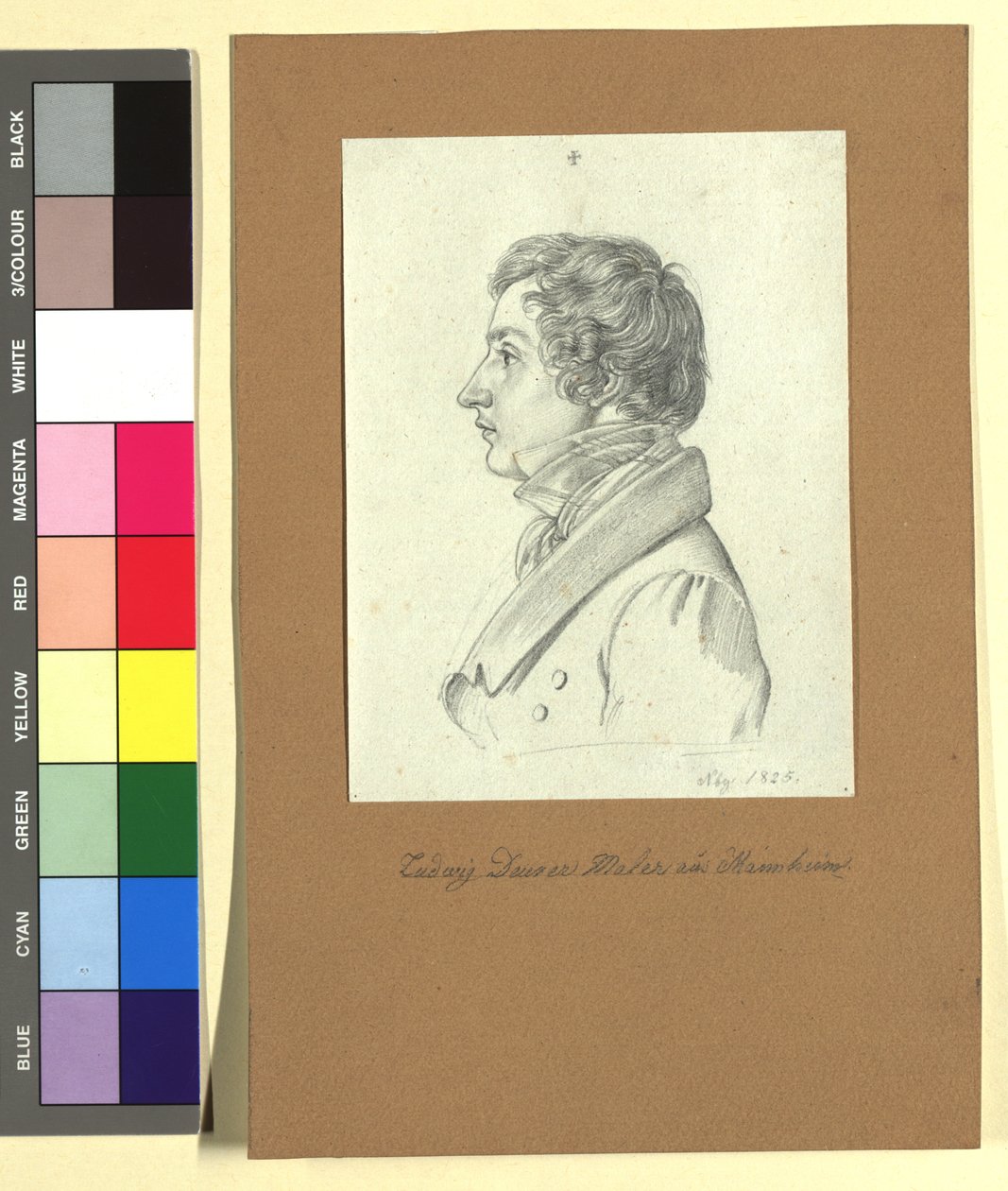 Ludwig Deurer (1806-1847), pittore da Johann Adam Klein