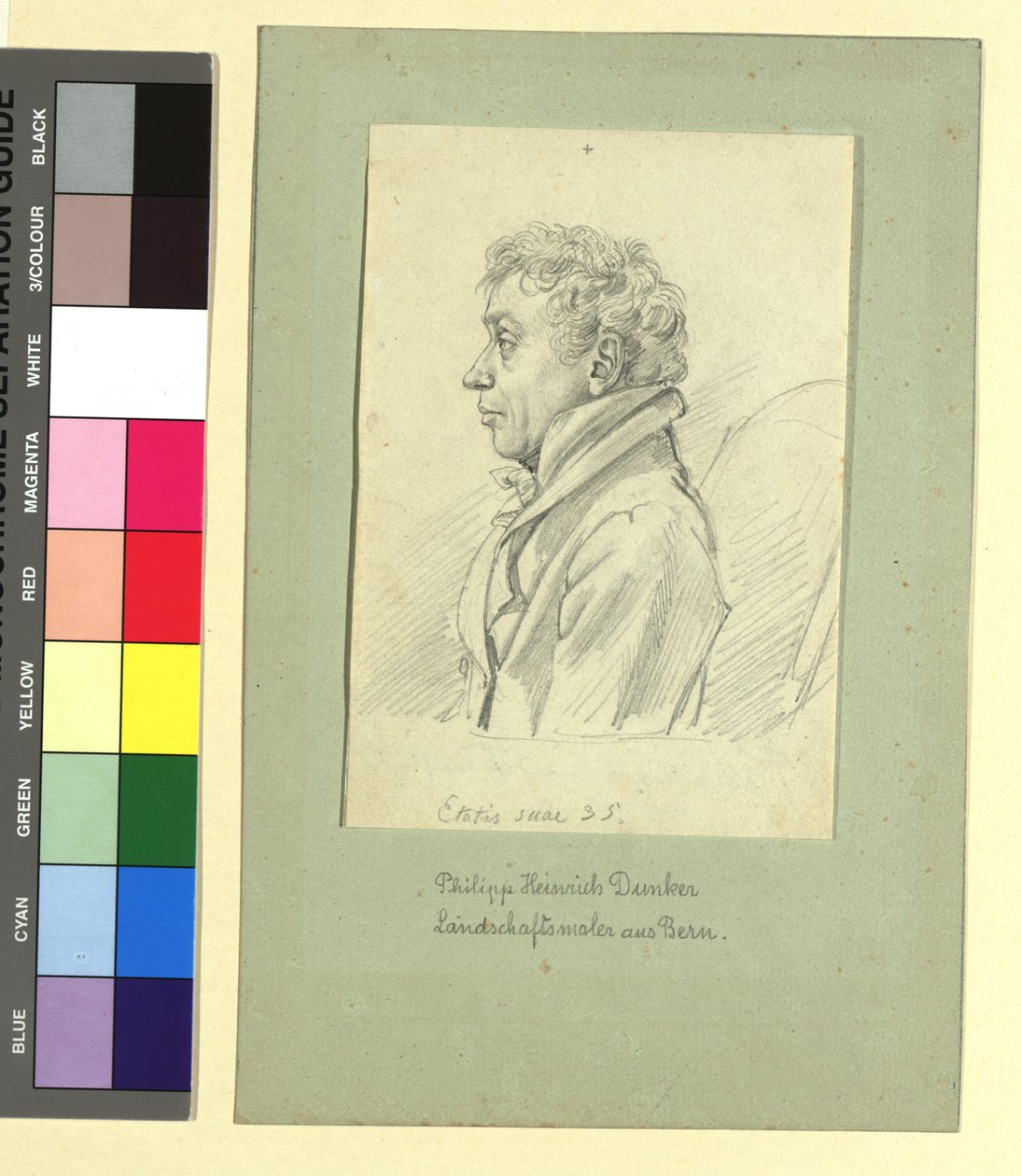 Philipp Heinrich Dunker (1779-1836), pittore da Johann Adam Klein