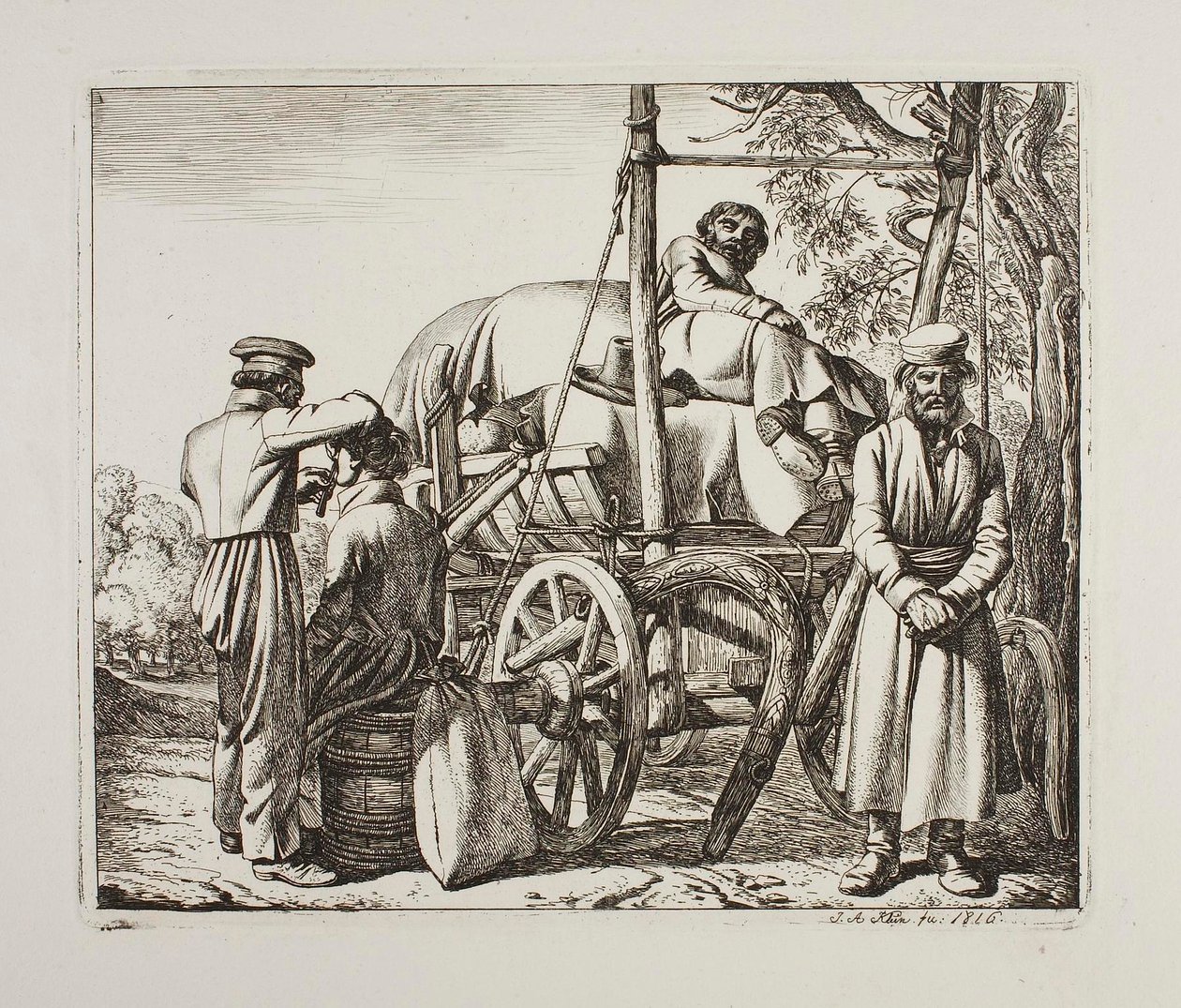 Esercito russo da Johann Adam Klein