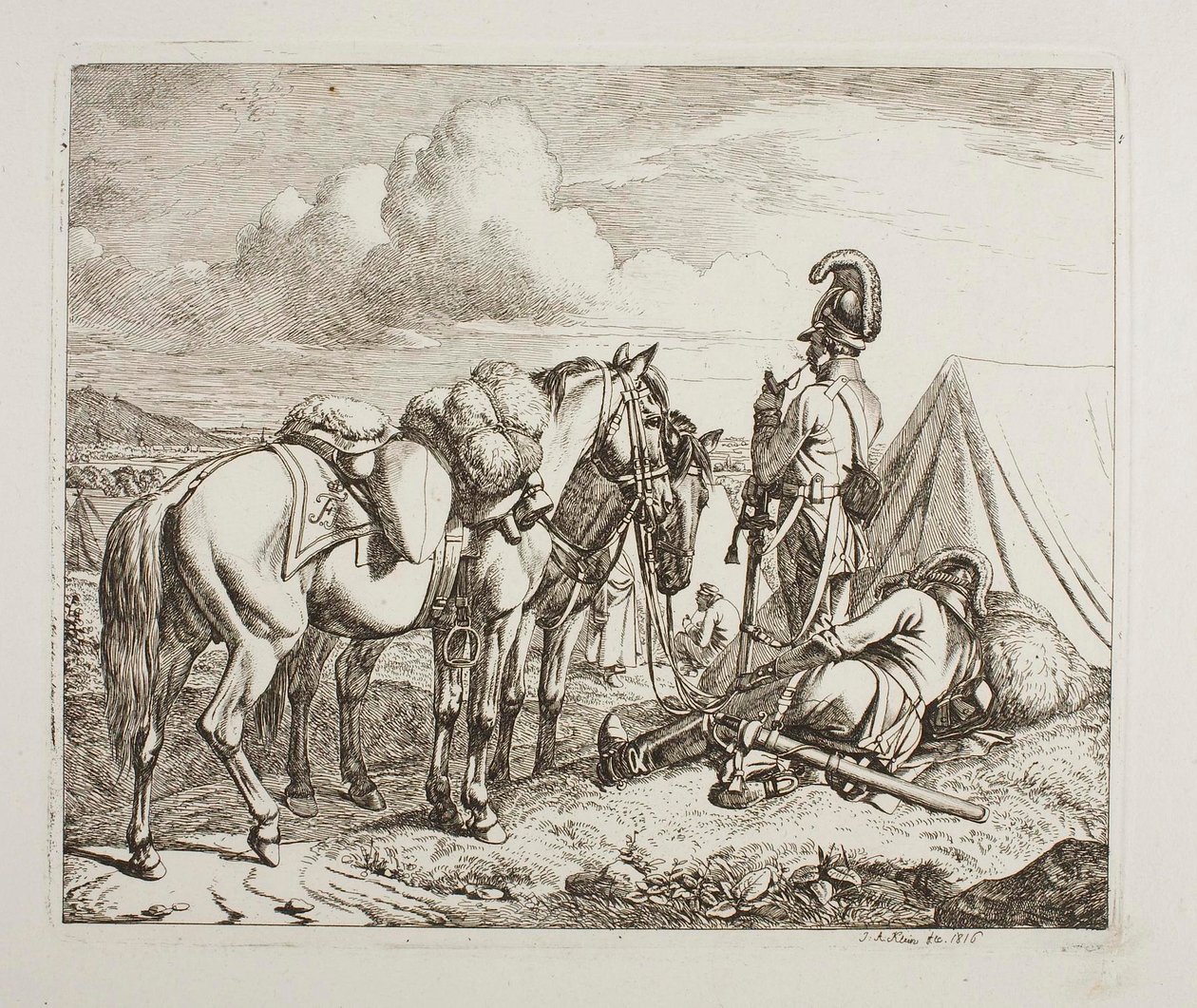 Esercito russo da Johann Adam Klein
