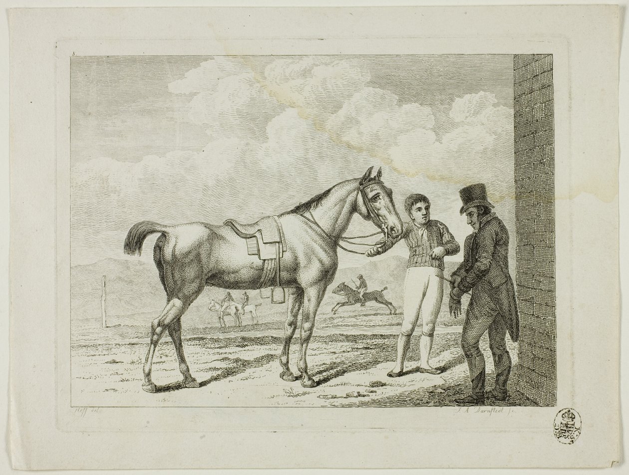 Scuola di equitazione e cavalli da Johann Adolph Darnstedt