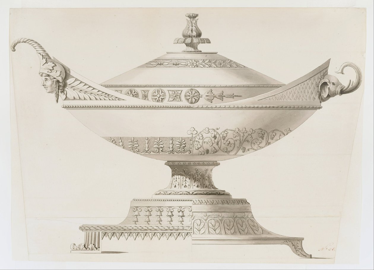 Zuppiera Coperta da Johann Alois Seethaler